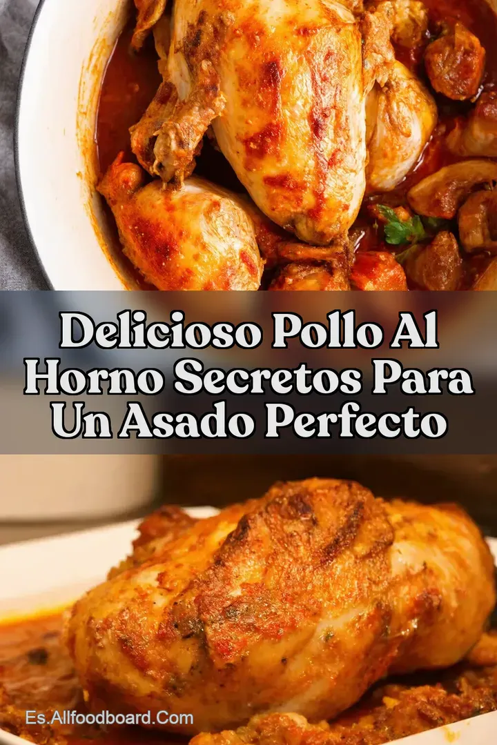 Delicioso Pollo al Horno Secretos para un Asado Perfecto