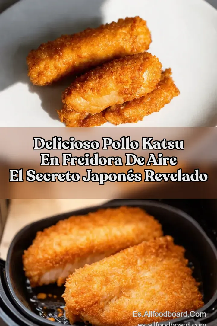 Delicioso Pollo Katsu en freidora de aire El secreto japon&eacute;s revelado