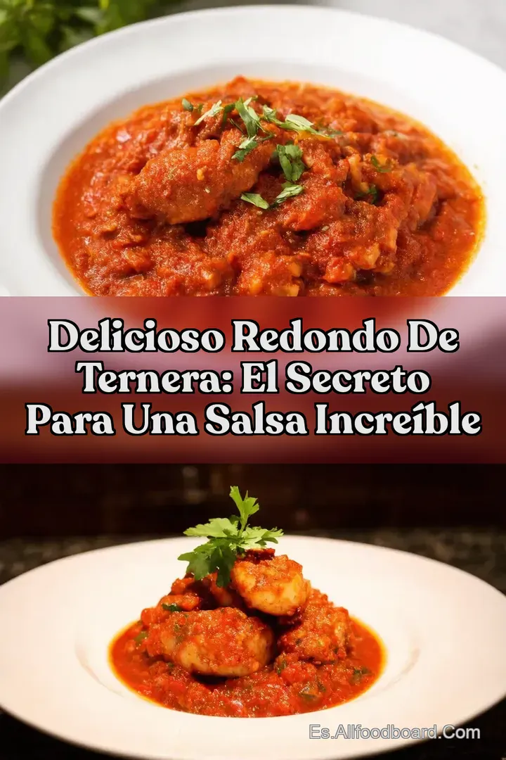 Delicioso Redondo de Ternera: El Secreto para una Salsa Incre&iacute;ble
