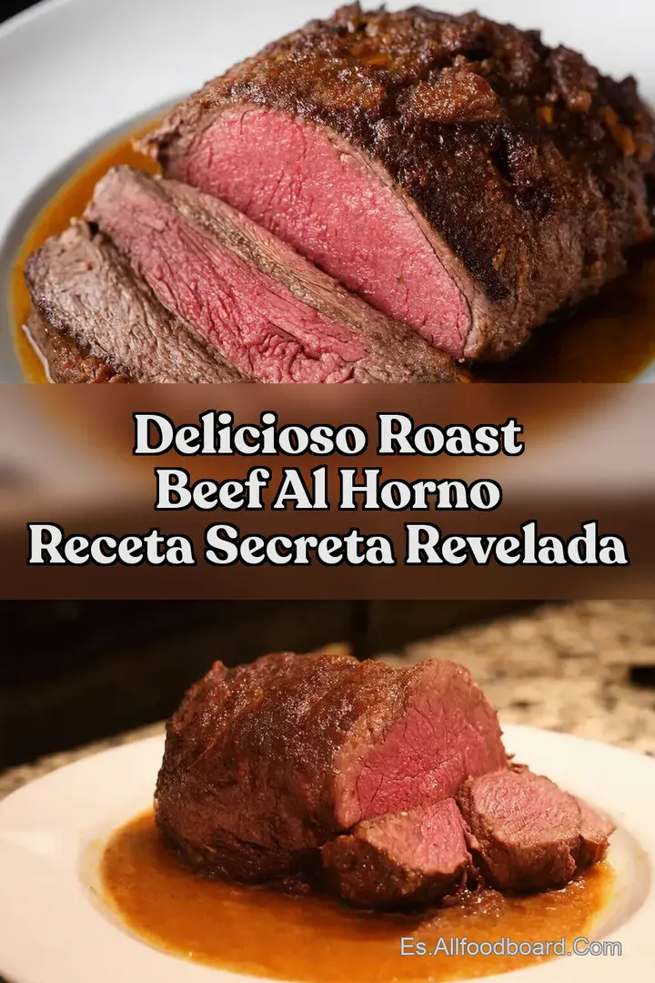 Delicioso Roast Beef al Horno Receta Secreta Revelada