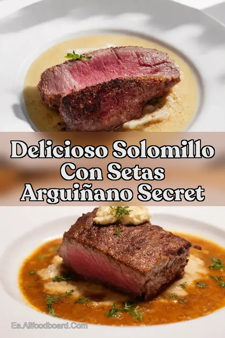 Delicioso Solomillo con Setas Argui&ntilde;ano Secret