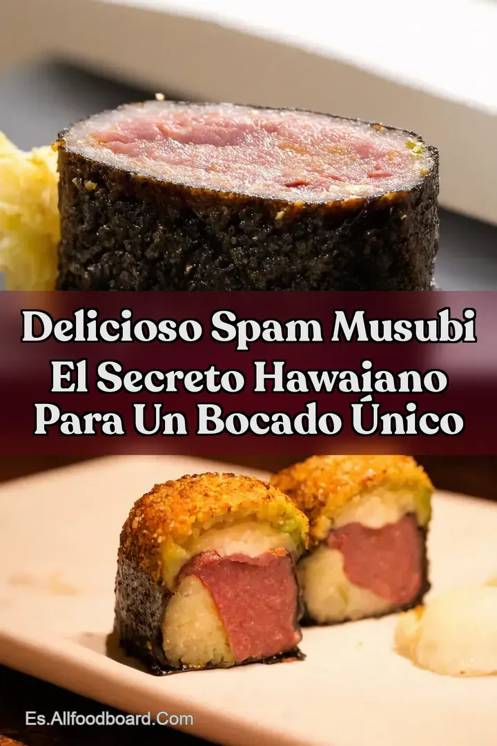 Delicioso Spam Musubi El Secreto Hawaiano Para Un Bocado &Uacute;nico
