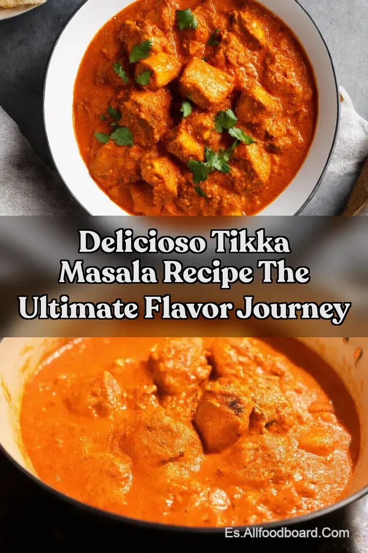 Delicioso Tikka Masala Recipe The Ultimate Flavor Journey