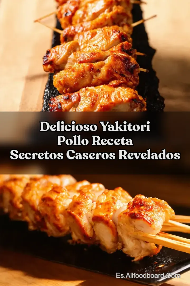 Delicioso Yakitori Pollo Receta Secretos Caseros Revelados