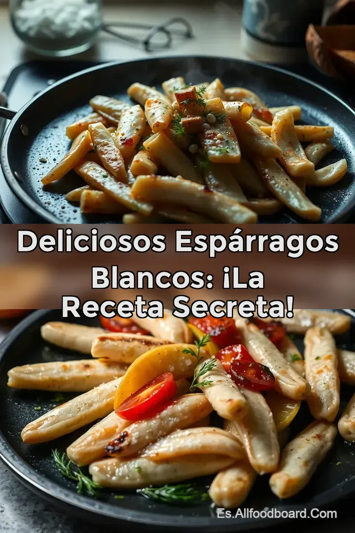 Deliciosos Esp&aacute;rragos Blancos: &iexcl;La Receta Secreta!