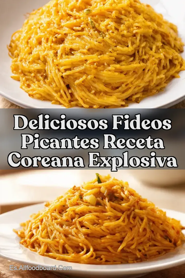 Deliciosos Fideos Picantes Receta Coreana Explosiva