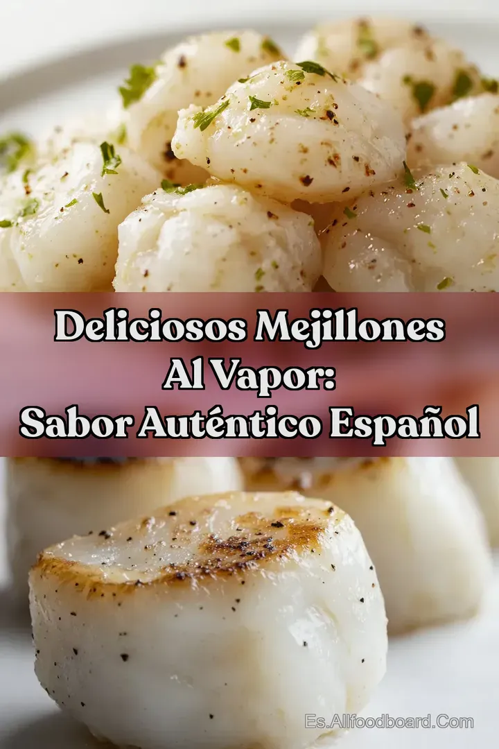 Deliciosos Mejillones al Vapor: Sabor Aut&eacute;ntico Espa&ntilde;ol