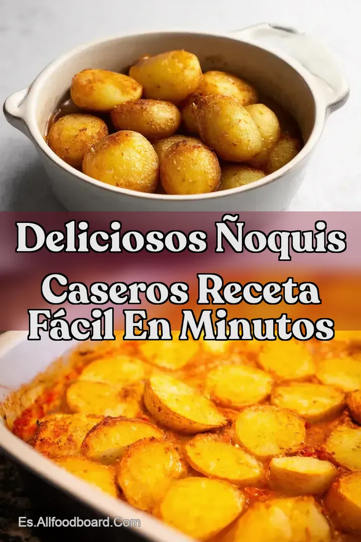 Deliciosos &Ntilde;oquis Caseros Receta F&aacute;cil En Minutos