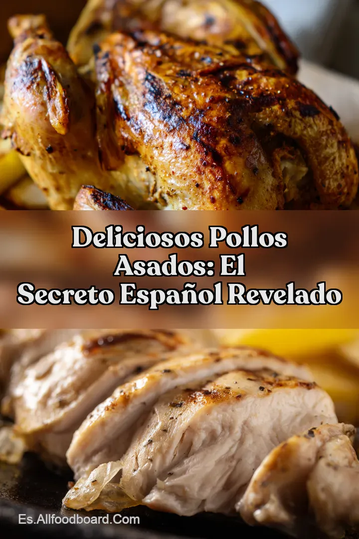 Deliciosos Pollos Asados: El Secreto Espa&ntilde;ol Revelado