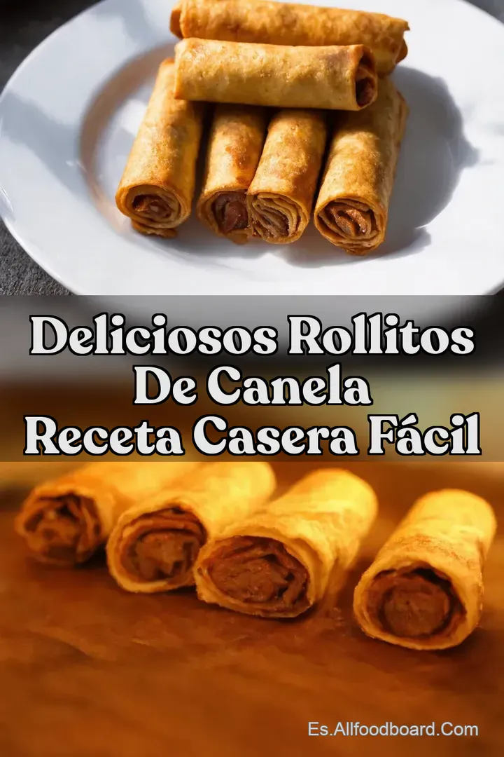 Deliciosos Rollitos de Canela Receta Casera F&aacute;cil