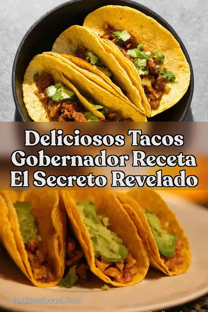 Deliciosos Tacos Gobernador Receta El Secreto Revelado