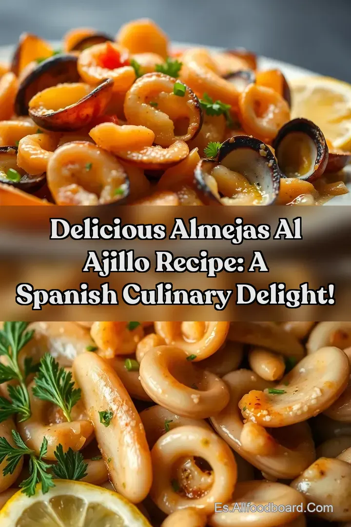 Delicious Almejas Al Ajillo Recipe: A Spanish Culinary Delight!