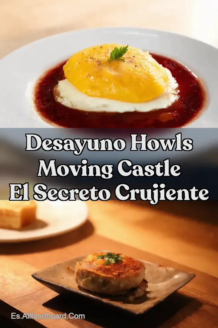Desayuno Howls Moving Castle El Secreto Crujiente