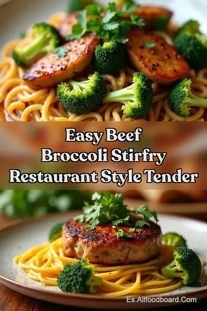 Easy Beef Broccoli StirFry Restaurant Style Tender