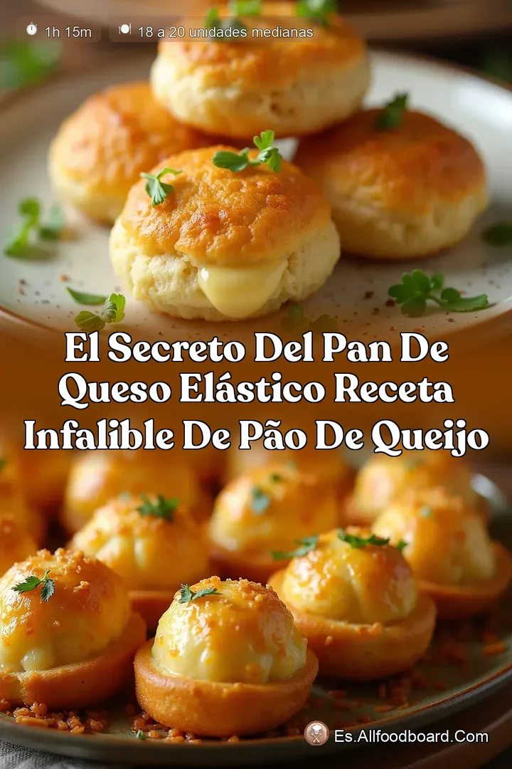 El Secreto del Pan de Queso El&aacute;stico Receta Infalible de P&atilde;o de Queijo