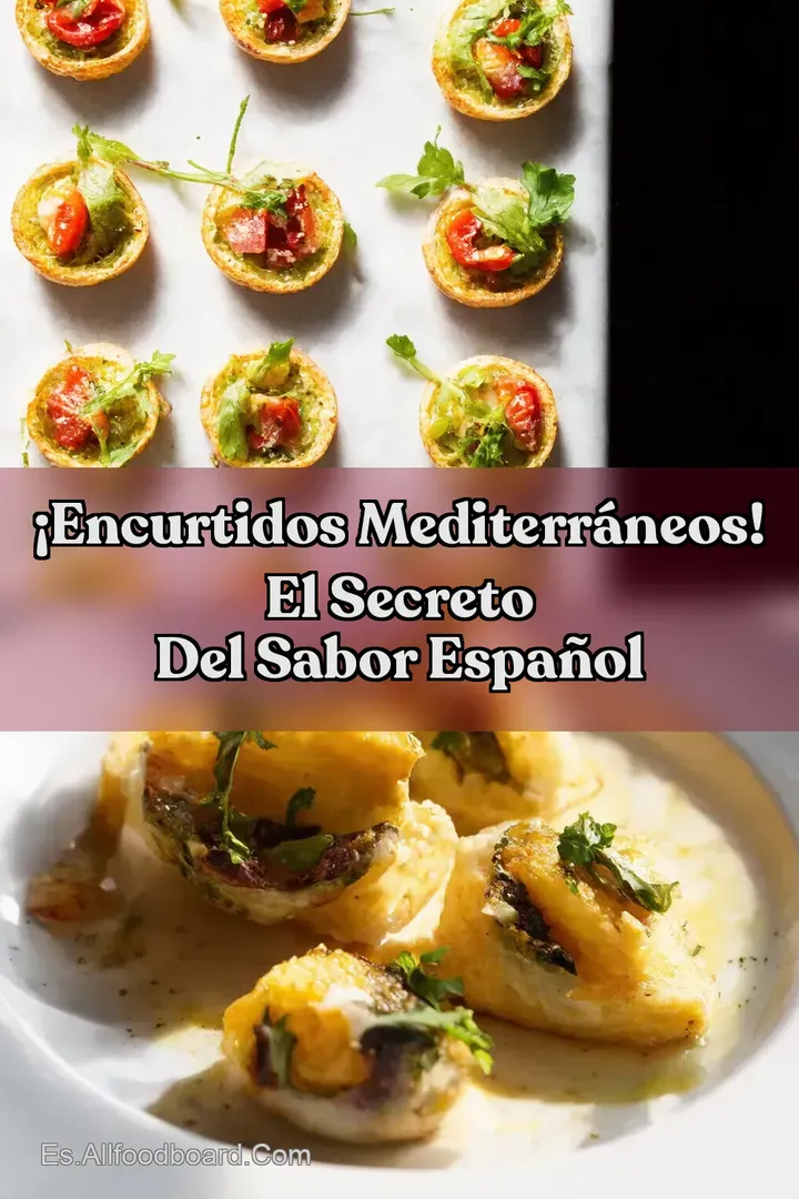&iexcl;Encurtidos Mediterr&aacute;neos! El Secreto Del Sabor Espa&ntilde;ol