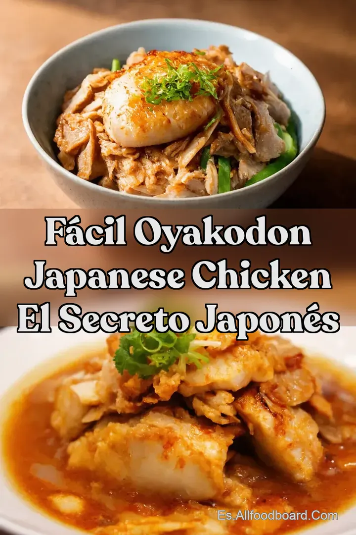 F&aacute;cil Oyakodon Japanese Chicken El Secreto Japon&eacute;s
