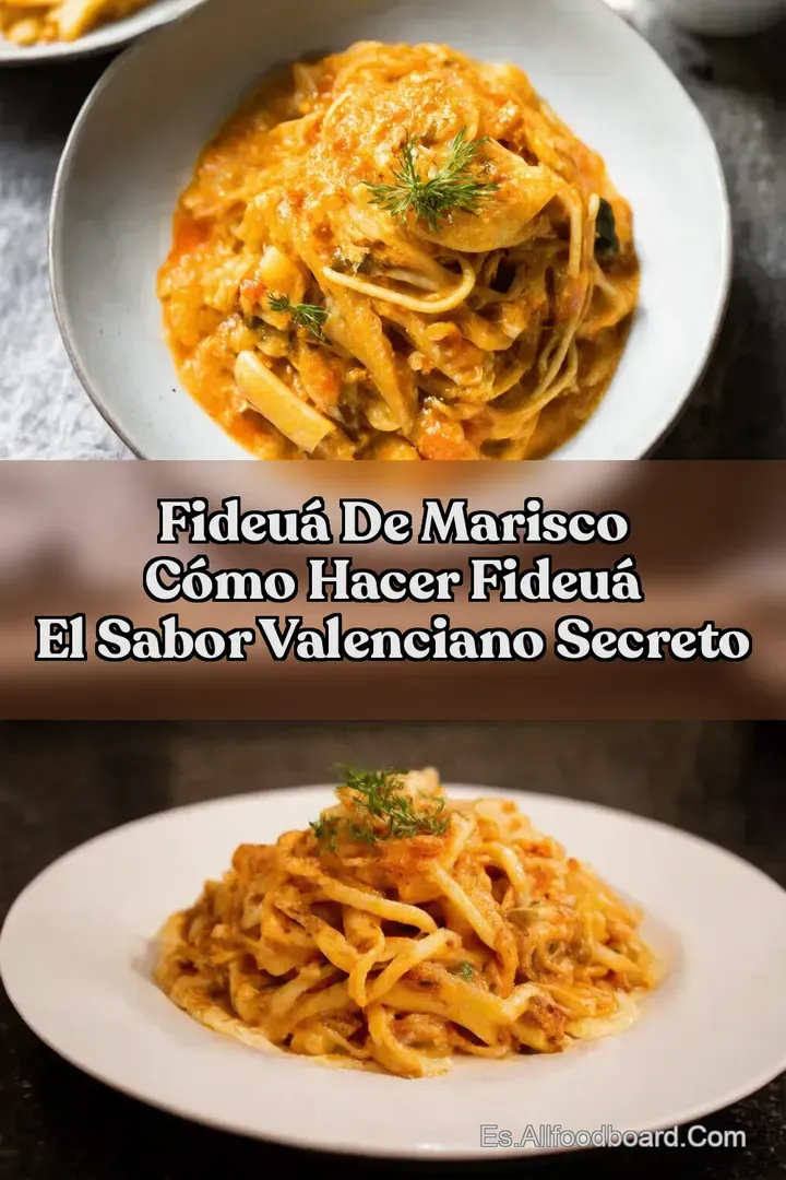 Fideu&aacute; de Marisco c&oacute;mo hacer fideu&aacute; El Sabor Valenciano Secreto