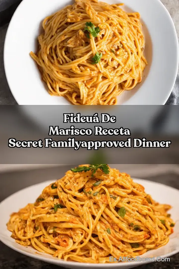Fideu&aacute; de Marisco Receta Secret FamilyApproved Dinner