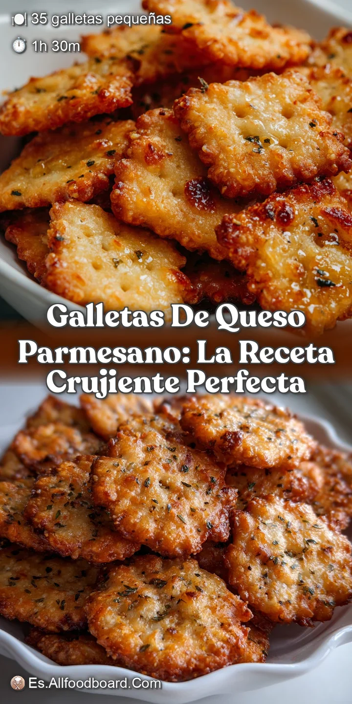 Galletas de Queso Parmesano: La Receta Crujiente Perfecta