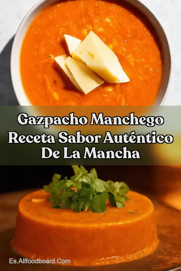 Gazpacho Manchego Receta Sabor Aut&eacute;ntico de La Mancha