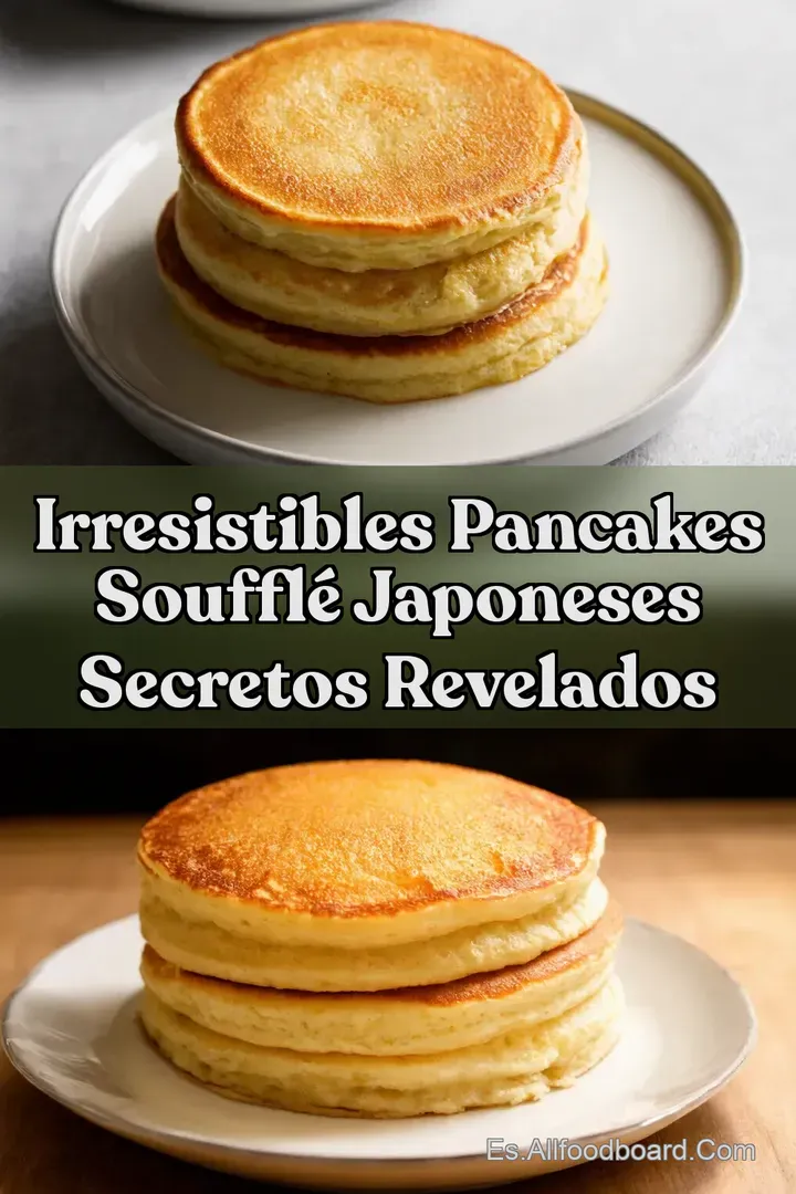 Irresistibles Pancakes Souffl&eacute; Japoneses Secretos Revelados