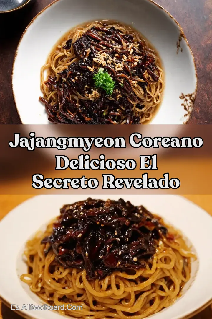 Jajangmyeon Coreano Delicioso El Secreto Revelado
