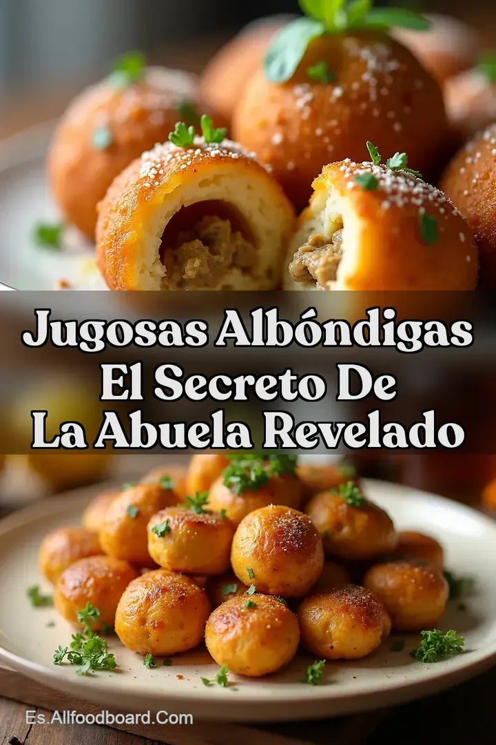 Jugosas Alb&oacute;ndigas El Secreto de la Abuela Revelado