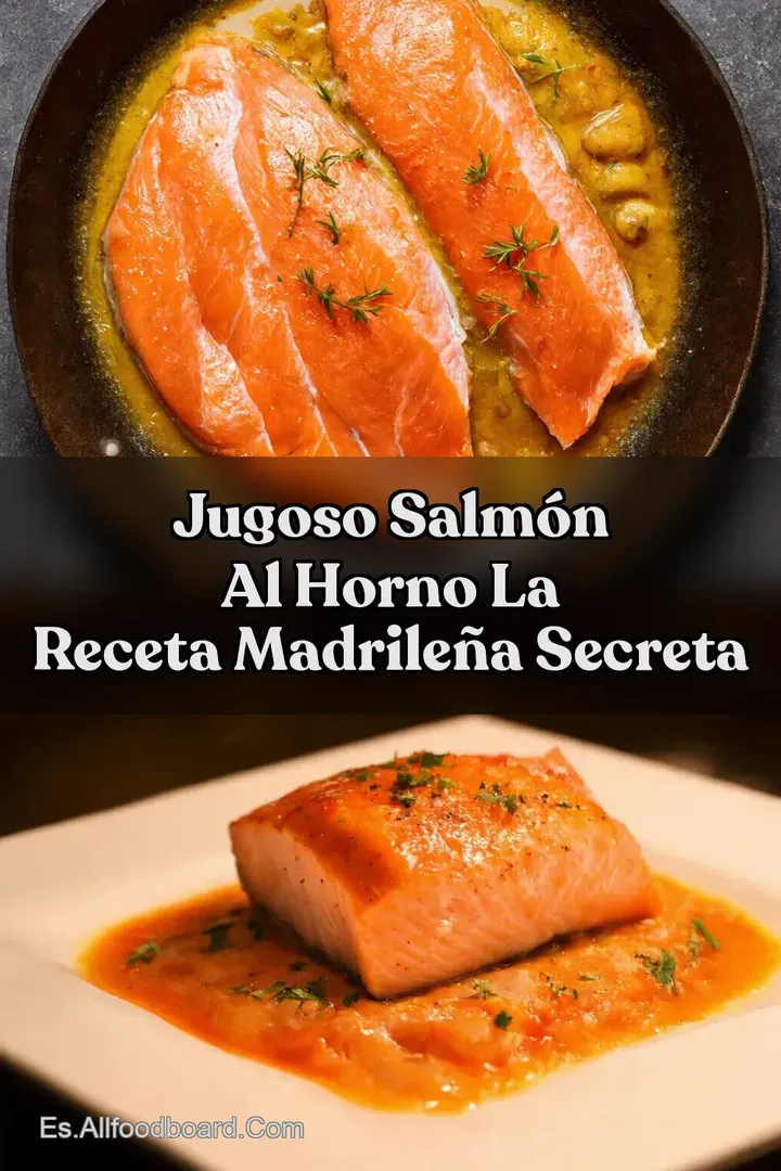 Jugoso Salm&oacute;n al Horno La Receta Madrile&ntilde;a Secreta