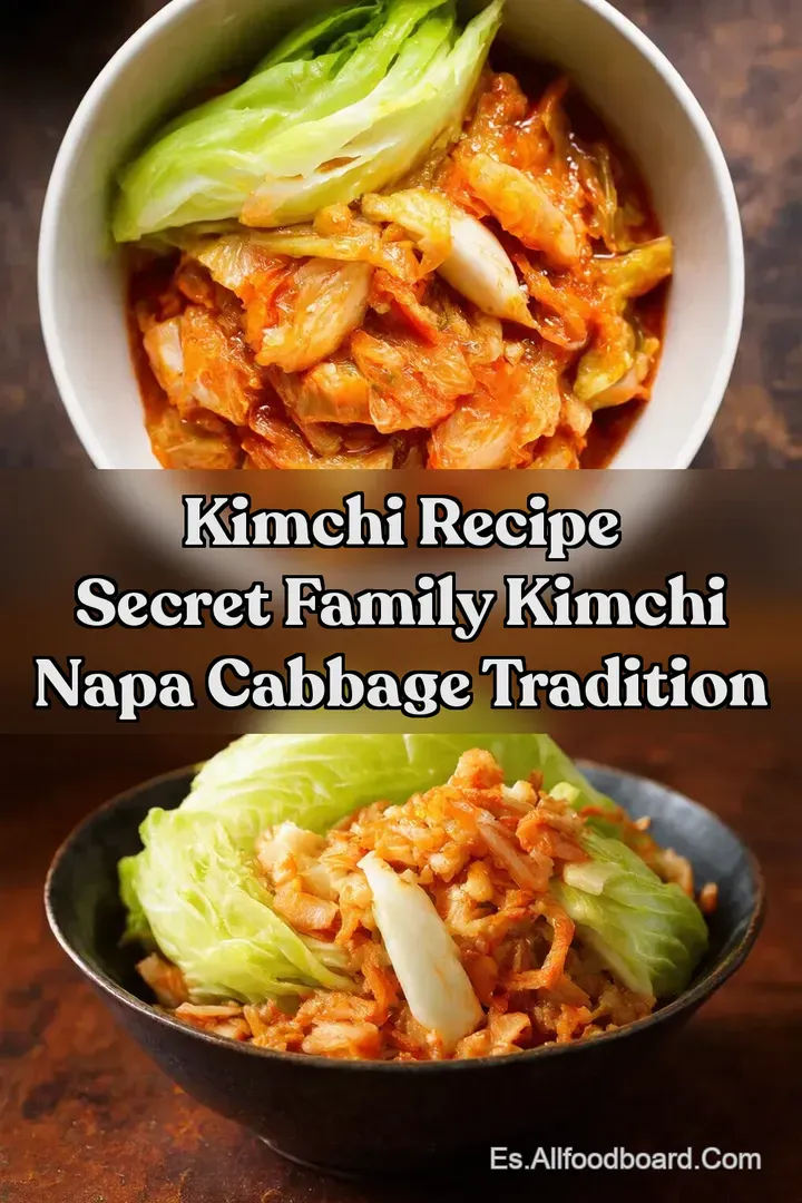 Kimchi Recipe Secret Family Kimchi Napa Cabbage Tradition