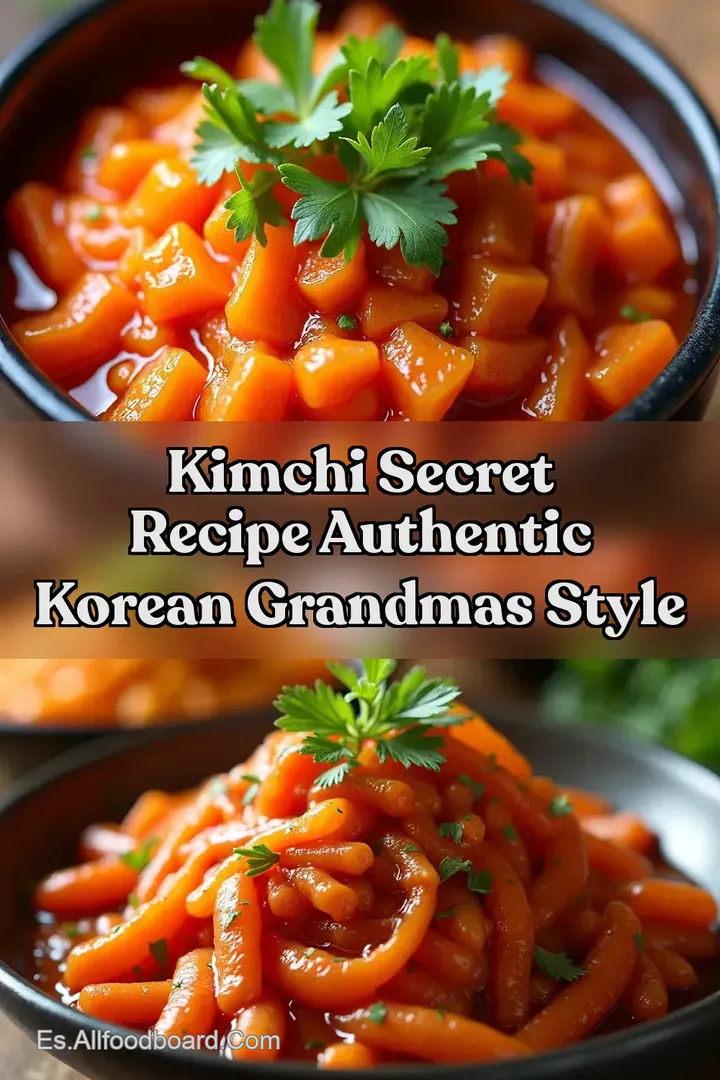 Kimchi Secret Recipe Authentic Korean Grandmas Style