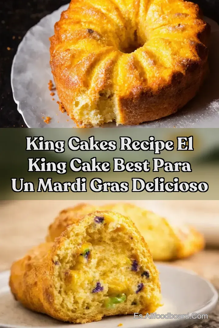 King Cakes Recipe El King Cake BEST para un Mardi Gras Delicioso