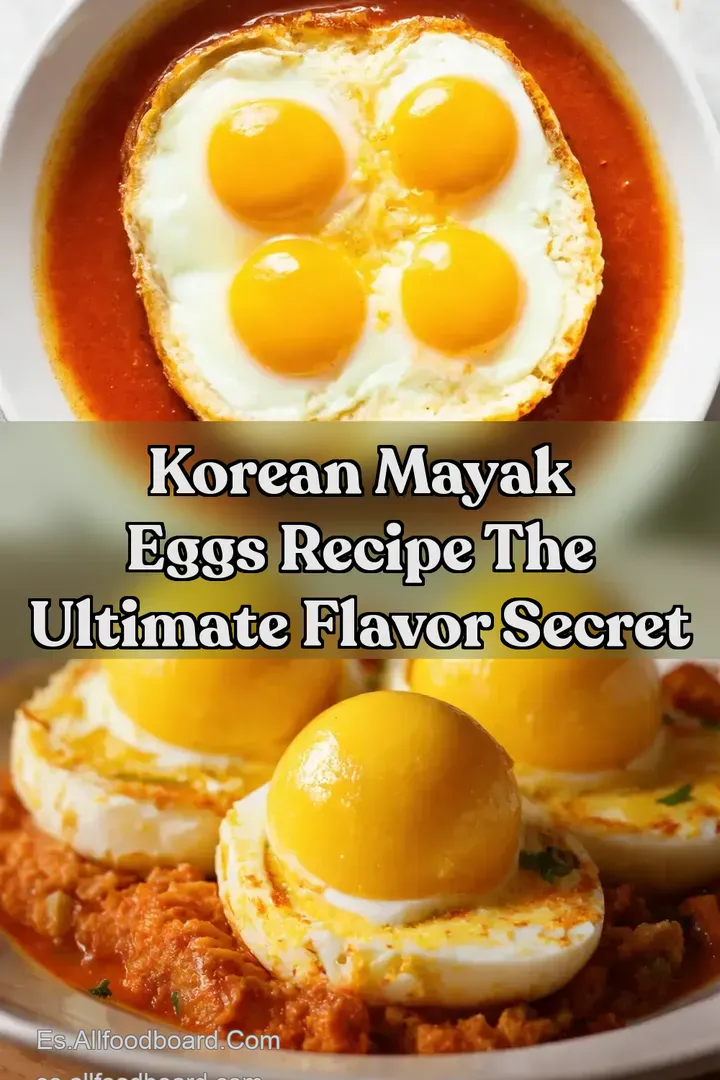 Korean Mayak Eggs Recipe The Ultimate Flavor Secret