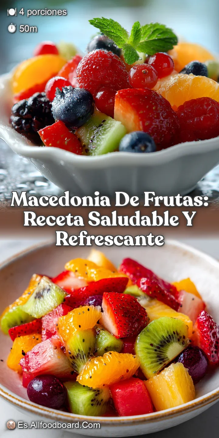 Close-up of glistening fruit salad with juicy peaches, plump berries, and refreshing pineapple, a vibrant and healthy deli...