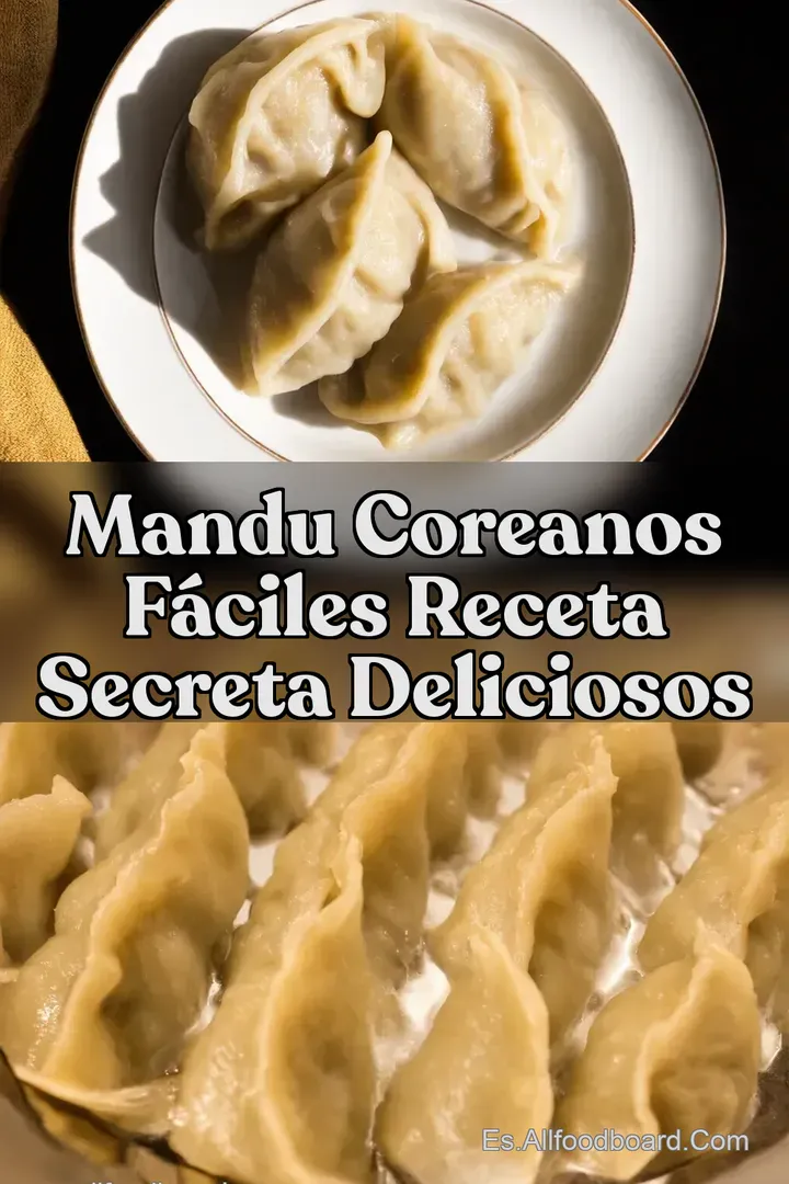 Mandu Coreanos F&aacute;ciles Receta Secreta Deliciosos