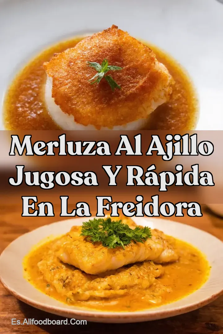 Merluza al Ajillo Jugosa y R&aacute;pida en la Freidora