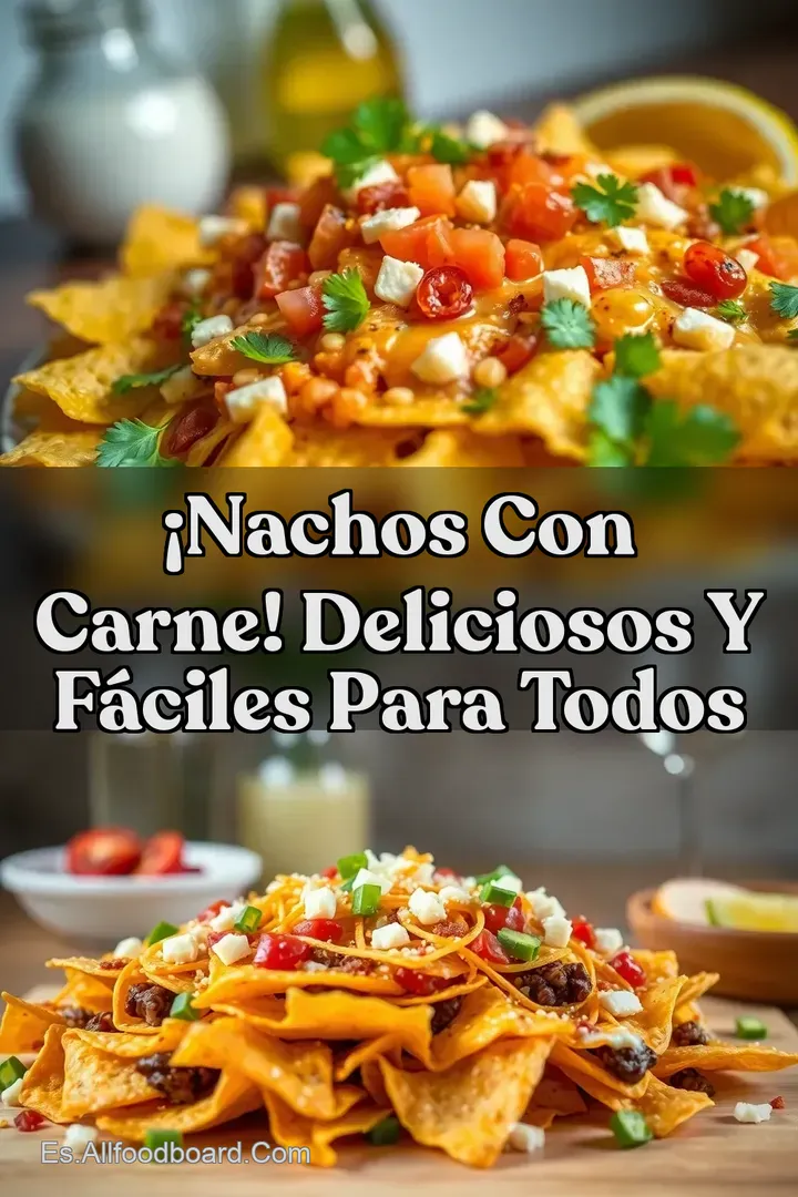 &iexcl;Nachos Con Carne! Deliciosos Y F&aacute;ciles Para Todos