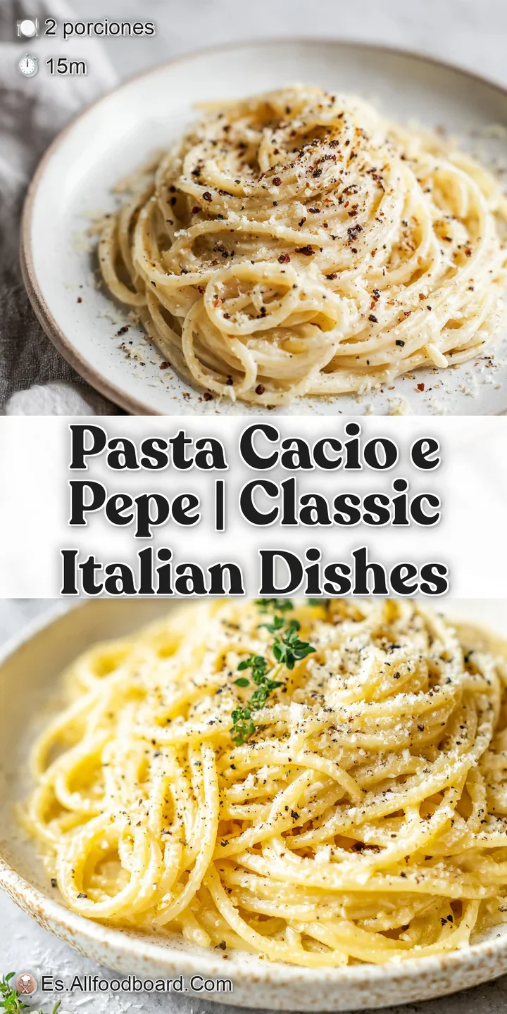 Close-up capturing the rich texture of pasta coated in a luxurious sauce, speckled with coarse ground black pepper.