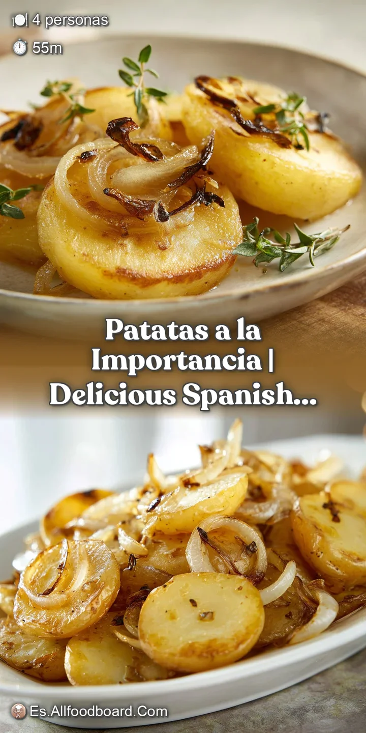 Primer plano de patatas melosas y trozos de chorizo brillante, resaltando la textura jugosa y el color rojo intenso.