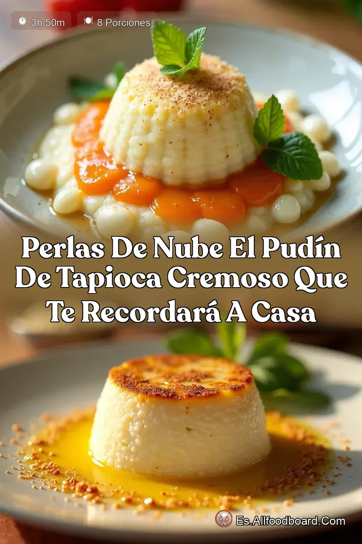 Perlas de Nube El Pud&iacute;n de Tapioca Cremoso que te Recordar&aacute; a Casa