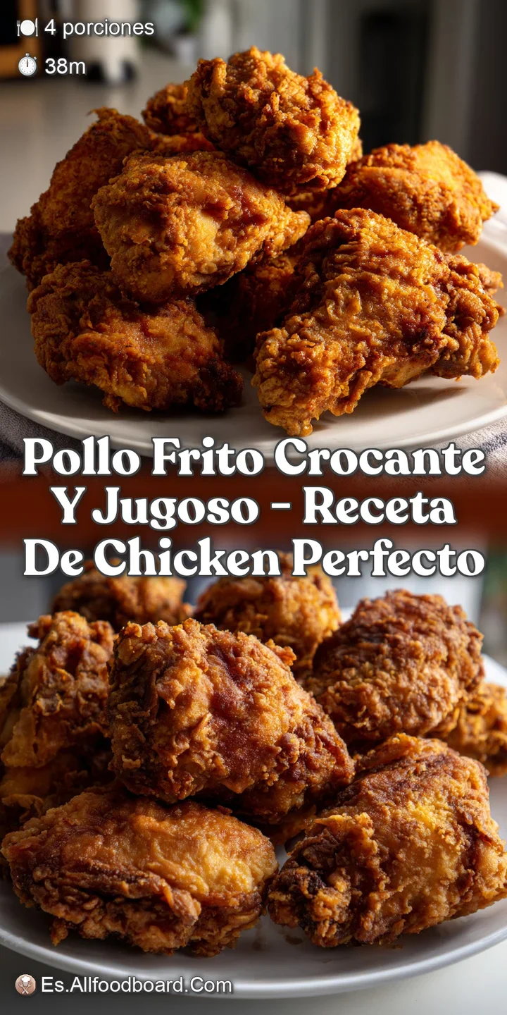 Close-up of crispy, golden-fried chicken showing the succulent, juicy meat beneath a perfectly textured, crunchy crust.