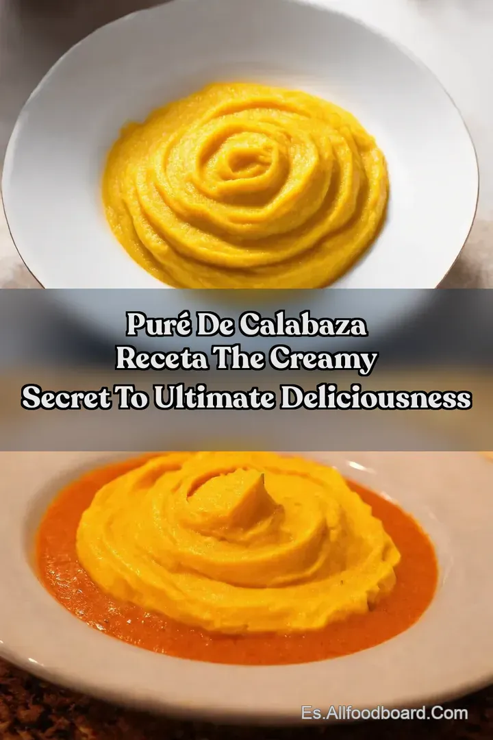 Pur&eacute; de Calabaza Receta The Creamy Secret to Ultimate Deliciousness