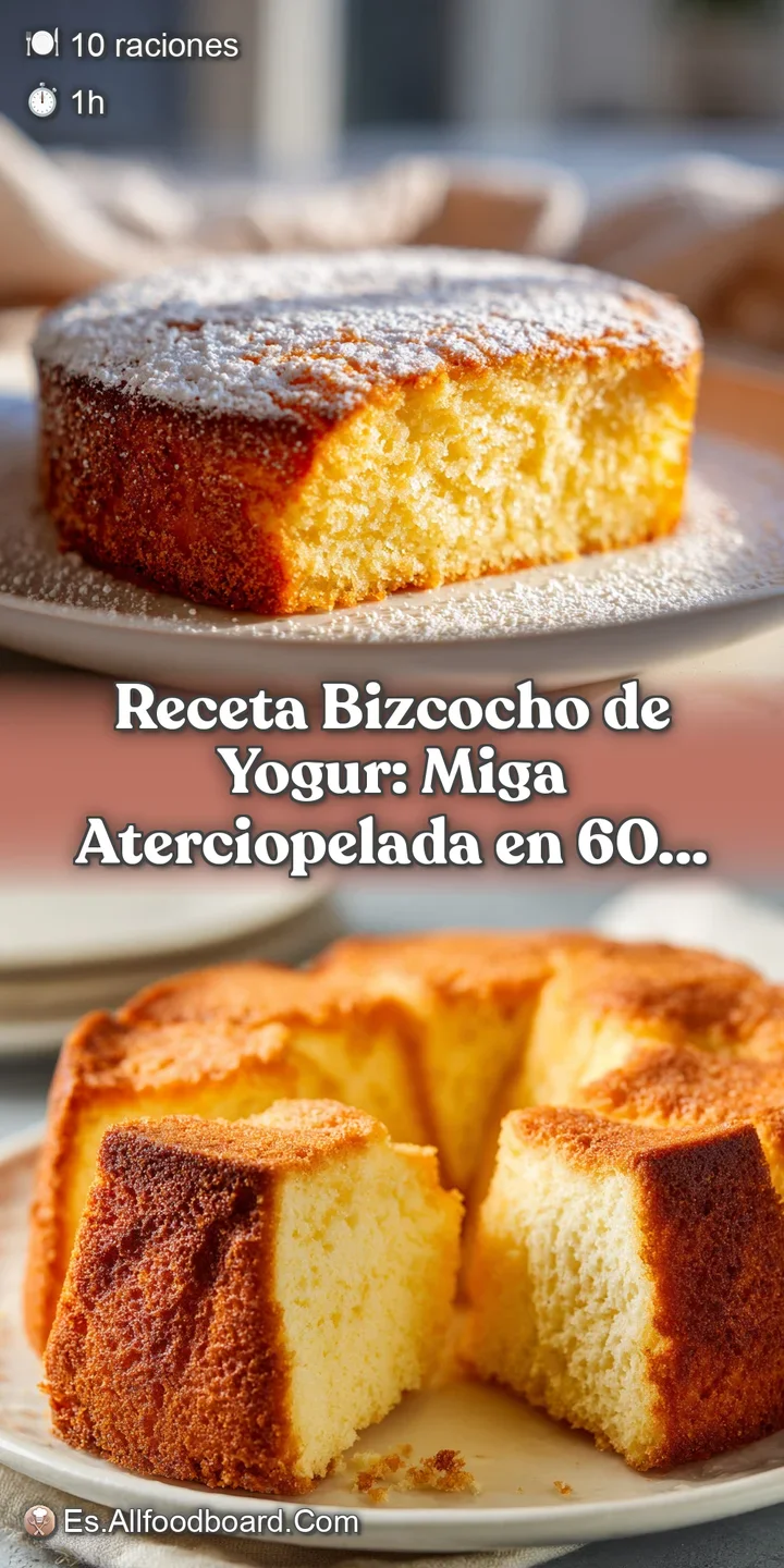 Close-up of moist yogurt cake, highlighting its golden crust and soft interior. Hints of steam suggest a freshly baked del...