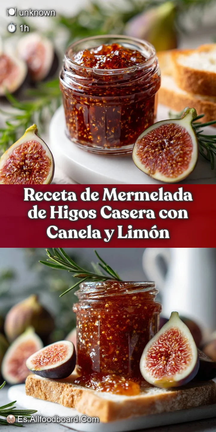 Close-up of homemade fig jam: deep ruby color, thick and glossy with visible fig seeds. Inviting and subtly sweet.