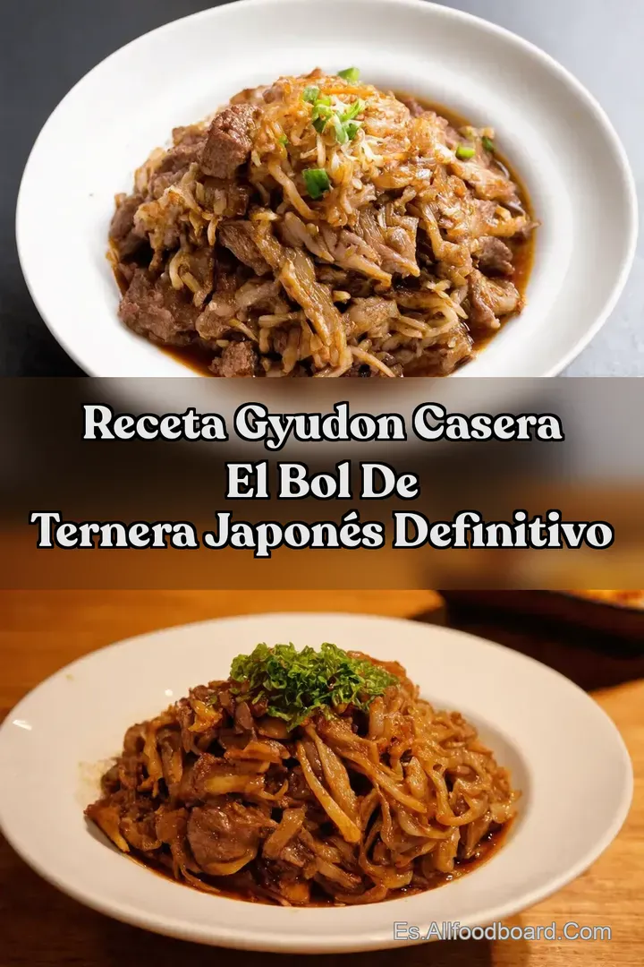 Receta Gyudon Casera El Bol de Ternera Japon&eacute;s Definitivo