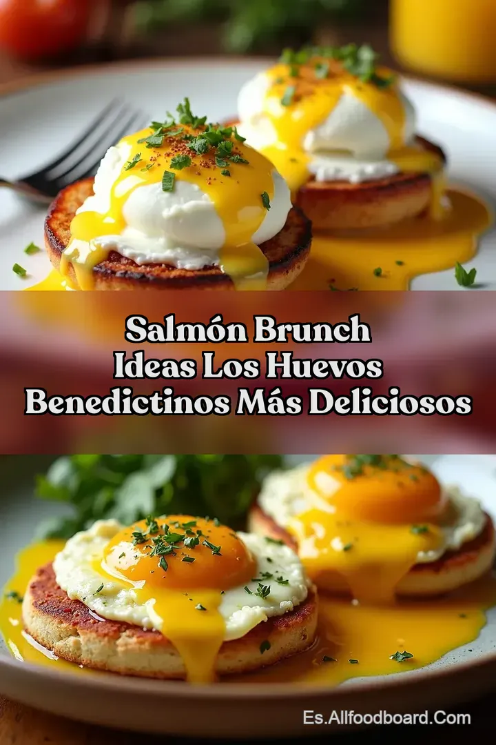 Salm&oacute;n Brunch Ideas Los Huevos Benedictinos M&aacute;s Deliciosos