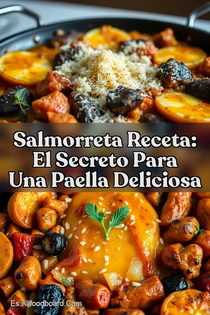 Salmorreta Receta: El Secreto para una Paella Deliciosa