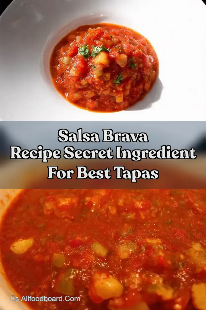 Salsa Brava Recipe Secret Ingredient for Best Tapas