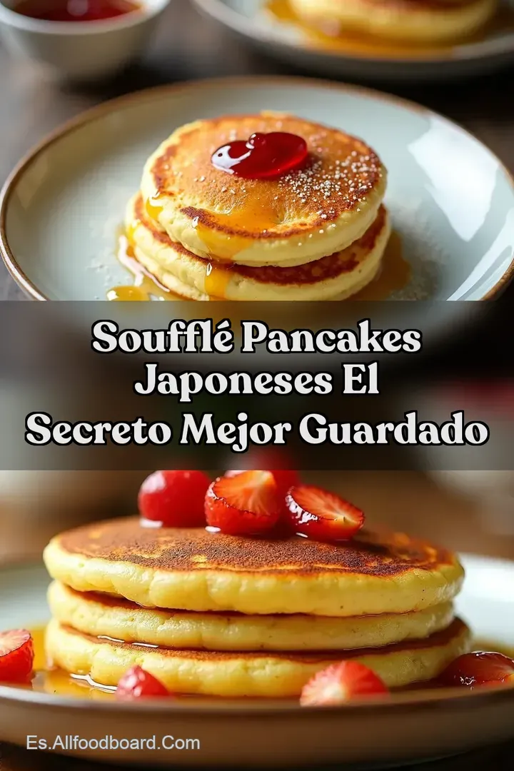 Souffl&eacute; Pancakes Japoneses El Secreto Mejor Guardado