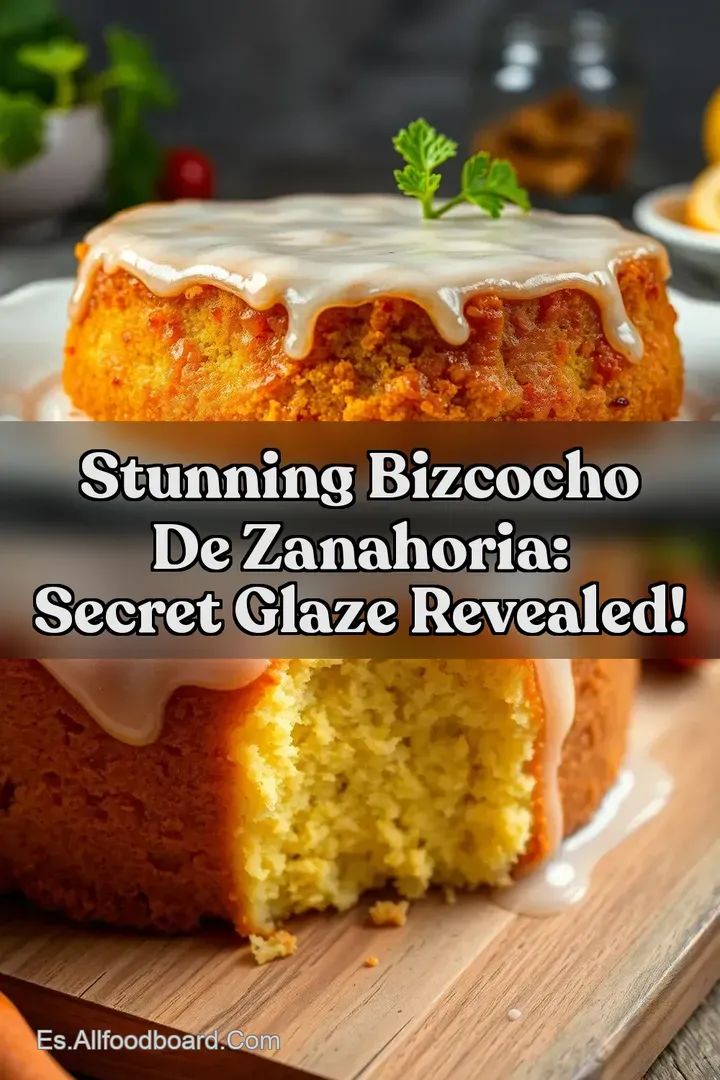 Stunning Bizcocho de Zanahoria: Secret Glaze Revealed!